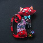 Brosche Magnetbrosche Schal Clip Bekleidung Poncho Taschen Stifel Katze